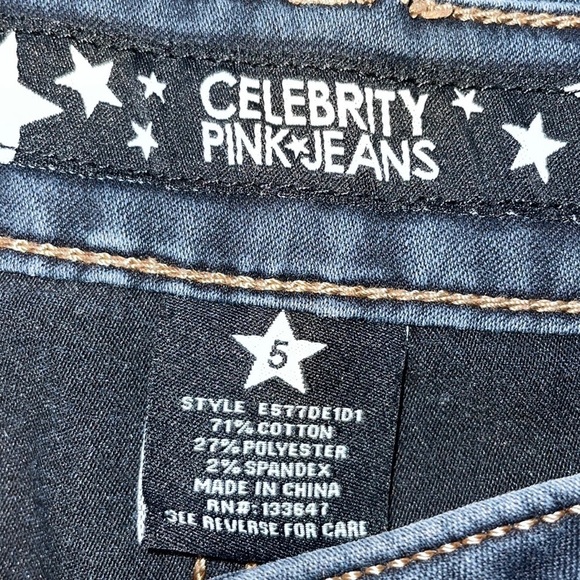 Celebrity Pink Jeans Denim Comfy Stretch Size 5 - Picture 5 of 9